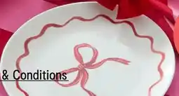 Kmart Bow Dinner Set offer