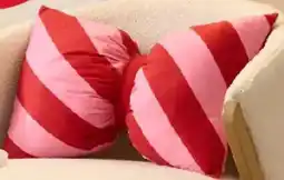Kmart Candy Cane Bow Cushion offer