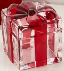 Kmart Glass Gift Trinket Box offer
