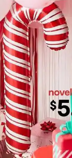 Kmart Candy Cane Foil Balloons offer