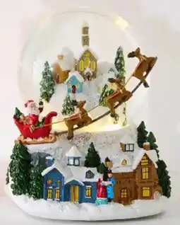Kmart Light & Sound Snow Globe offer