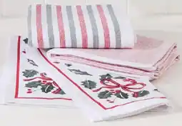 Kmart Holly Bow Tea Towels offer