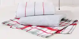 Kmart Plaid Tea Towels offer