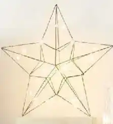 Kmart Battery Operated LED Light Up Wire Shape offer