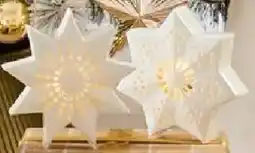 Kmart Battery Operated LED Light Up Star Decoration offer