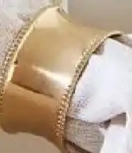 Kmart Gold Look Napkin Rings offer