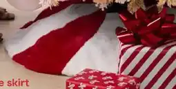 Kmart Candy Cane Tree Skirt offer