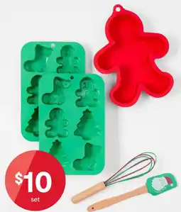 Kmart Christmas Baking Set offer