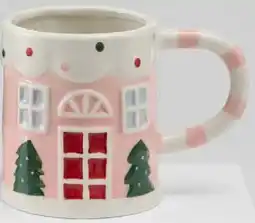 Kmart Pink Gingerbread House Mug offer