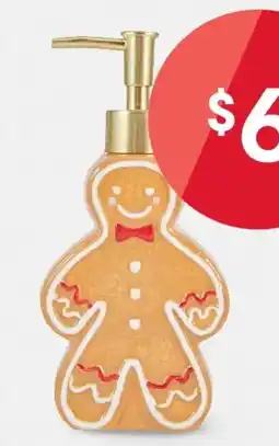 Kmart Gingerbread Soap Dispenser offer