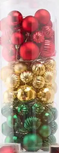 Kmart Traditional Christmas Baubles offer
