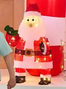 Kmart Low Voltage LED Light Up Santa offer