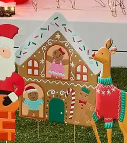 Kmart Large Christmas Gingerbread House Stake offer