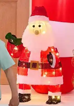 Kmart Low Voltage LED Light Up Santa offer