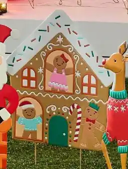 Kmart Large Christmas Gingerbread House Stake offer
