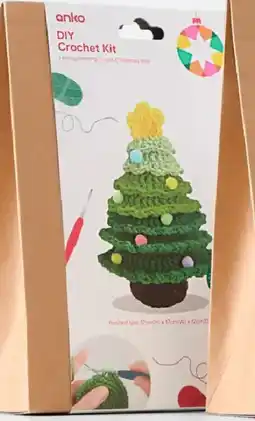 Kmart DIY Crochet Kit - Christmas Tree offer