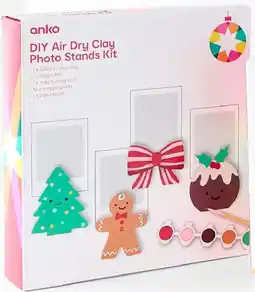 Kmart DIY Air Dry Clay Photo Stands Kit offer