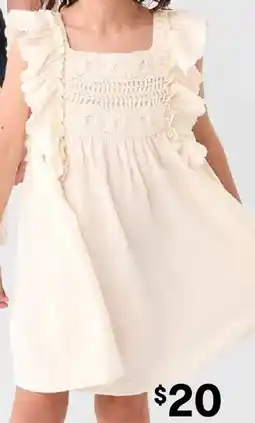 Kmart Crochet Bib Dress offer