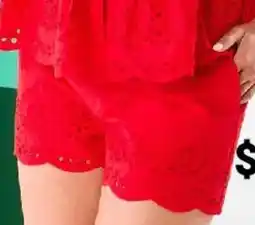 Kmart Broderie Shorts offer