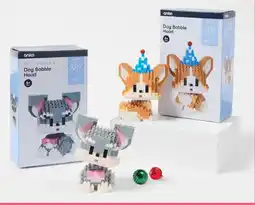 Kmart Mini Blocks Animal Series: Dog Bobble Head offer