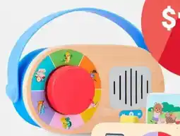 Kmart Wooden Interactive Radio offer