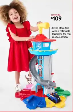 Kmart PAW Patrol My Size Lookout Tower offer