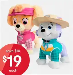 Kmart PAW Patrol 2-in-1 Plush Toy offer