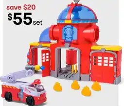 Kmart PAW Patrol Deluxe Fire Station Playset offer