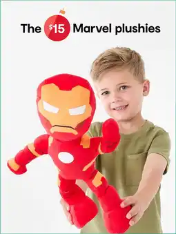 Kmart Marvel Posable Plush Figure offer