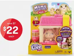 Kmart Little Live Pets Mama Surprise Minis Playset offer