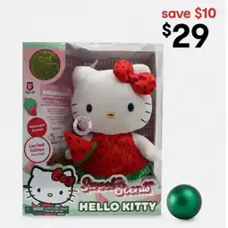 Kmart Limited Edition Sweet Scents Hello Kitty Plush offer