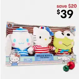 Kmart Hello Kitty and Friends Plush Toy offer