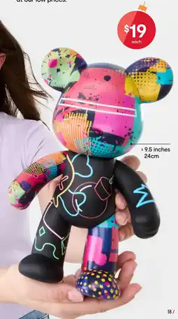 Kmart 24cm Kuma Paw Street Edition Toy - Assorted offer