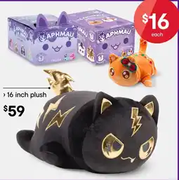 Kmart Aphmau MeeMeow Jumbo Plush – Elemental Lightning Cat offer