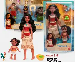 Kmart Disney Moana 2 Moana and Simea Sister Set offer