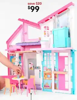 Kmart Barbie Malibu House Playset offer