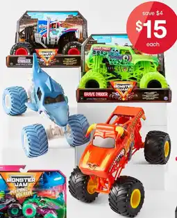 Kmart Monster Jam 1:24 Die Cast Monster Truck offer