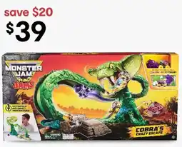 Kmart Monster Jam Mini Jams Cobra's Crazy Escape offer