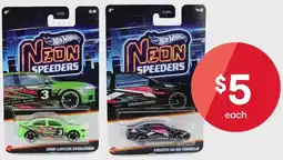 Kmart Hot Wheels Neon Speeders 1:64 Scale Car offer