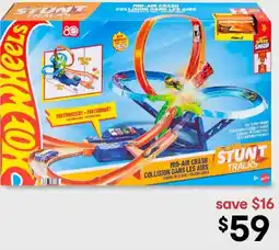 Kmart Hot Wheels Stunt Tracks Mid-Air Crash Playset offer