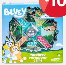 Kmart Bluey: The Creek Pop Around Game offer