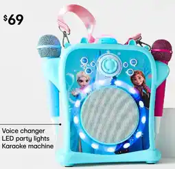 Kmart Disney Frozen Double Mic Karaoke offer