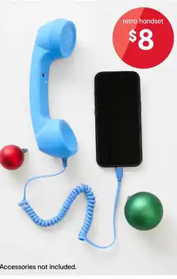 Kmart Retro Wired Handset offer