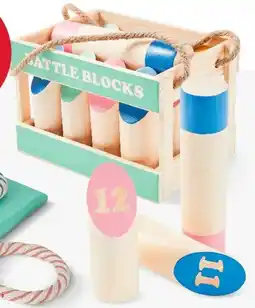 Kmart Wooden Battle Blocks offer