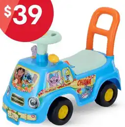 Kmart Kiddieland Disney Lilo & Stitch Adventure Light 'n' Sound Ride On offer