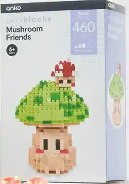 Kmart Mini Blocks Plant Series Mushroom Friends Playset offer