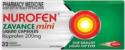 Soul Pattinson Chemist Nurofen Zavance 32 Liquid Capsules offer