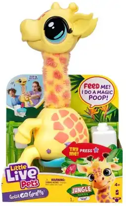 Kmart Little Live Pets Gotta Go Giraffe - Gigi offer