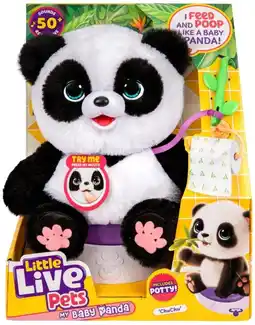 Kmart Little Live Pets My Baby Panda: ChuChu Figure and Playset offer