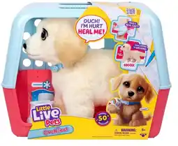 Kmart Little Live Pets Ouchies: Cooper The Retriever Puppy Toy offer